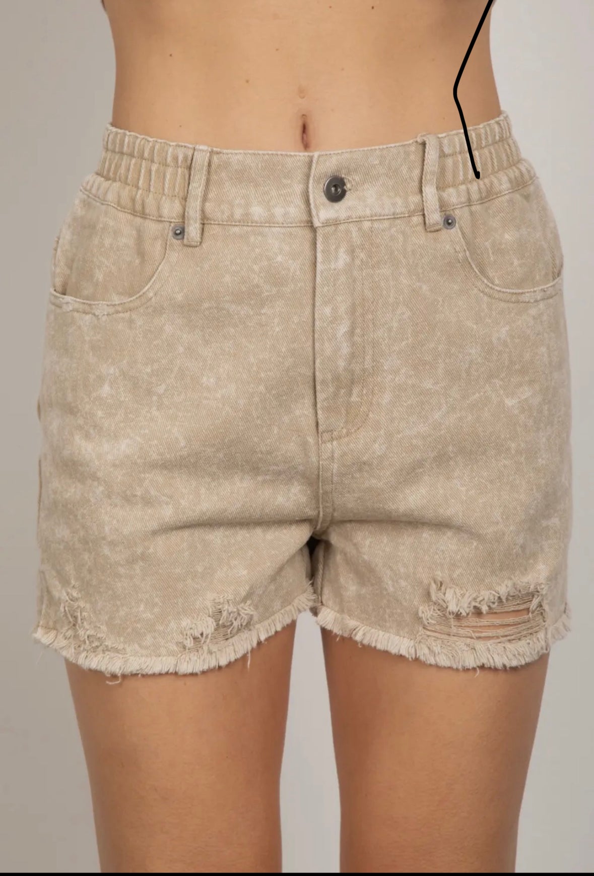 Khaki shorts