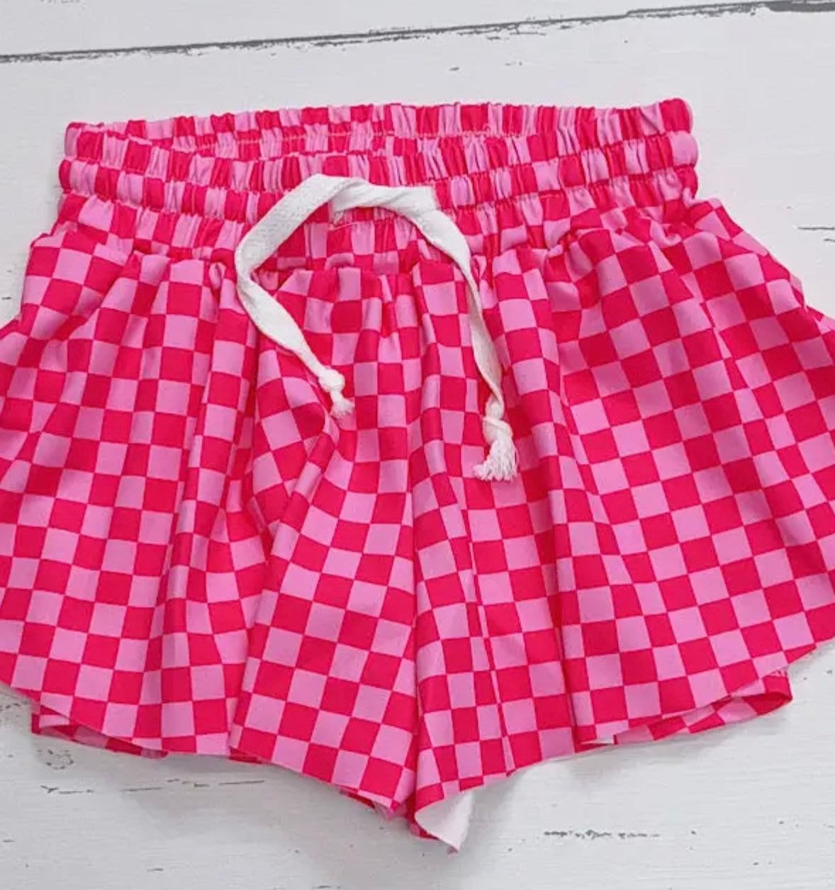 Toddler Checkered Shorts