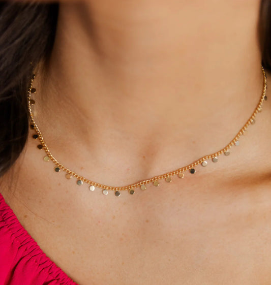 Taylor Shaye Gold Filled Coin Choker