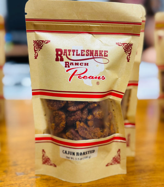 Snack Bag Cajun Roasted Pecans
