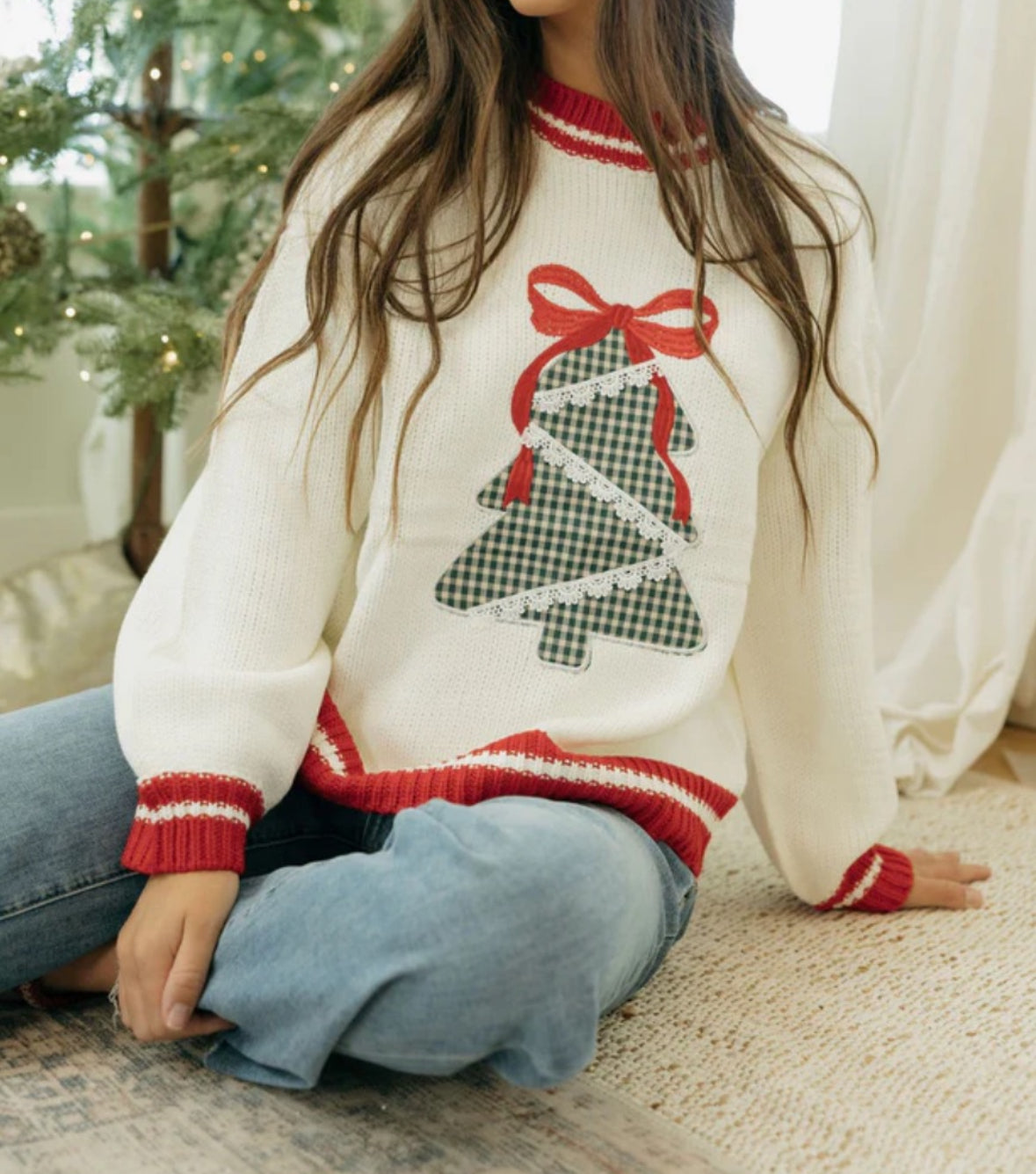Festive Pine Sweater