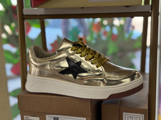 Gold Foil shoes