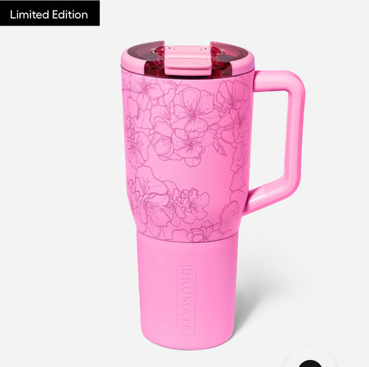 Brumate MUV Coffee Mug 35oz Cherry Blossom Design