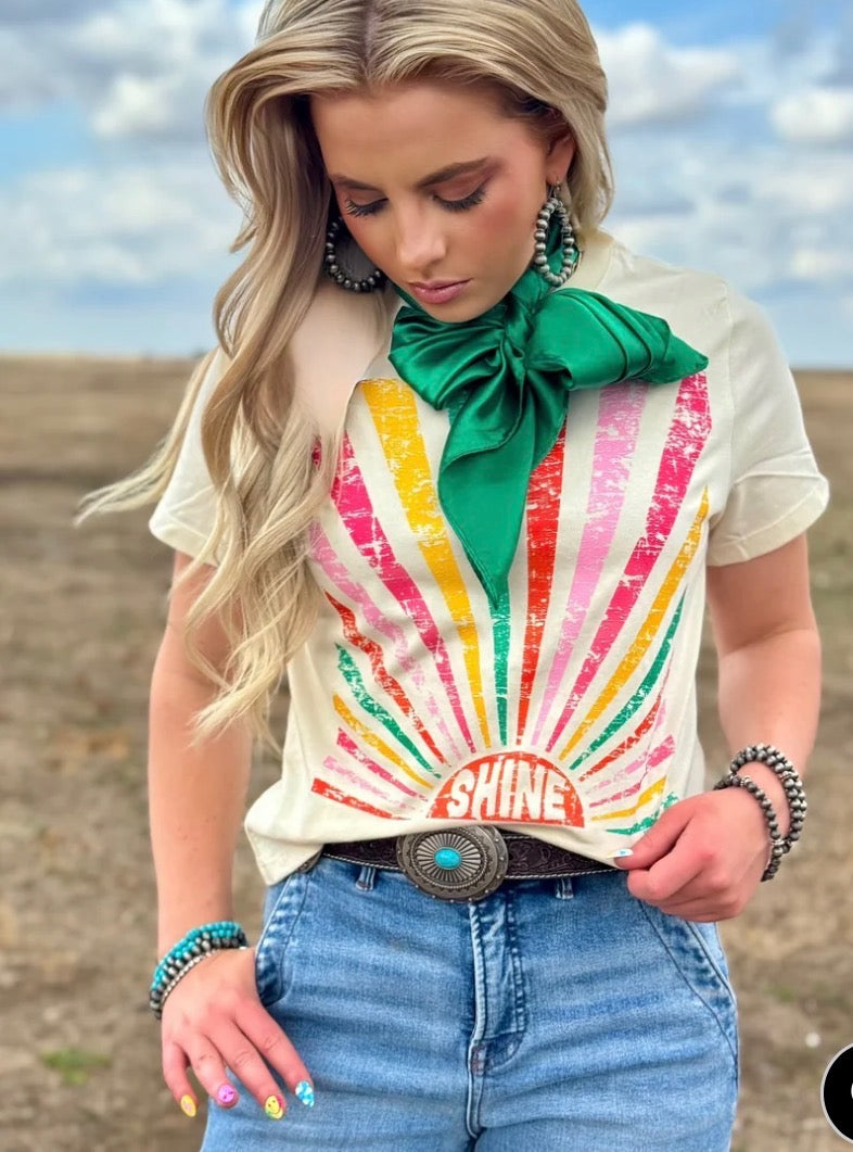 Shine Sun Colorful Tee
