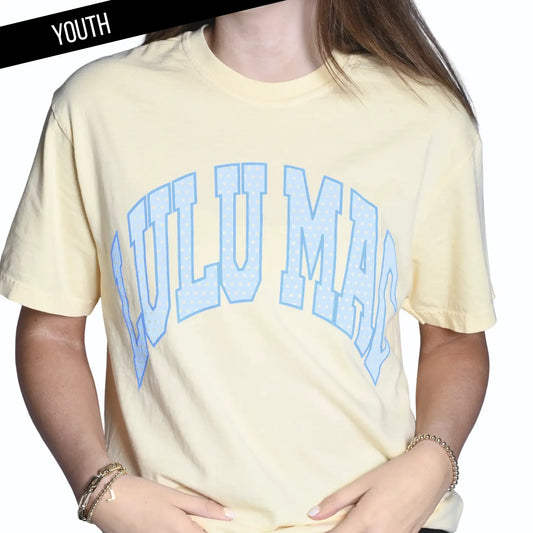 LULUMAC Youth Size Yellow Comfort Colors Tee