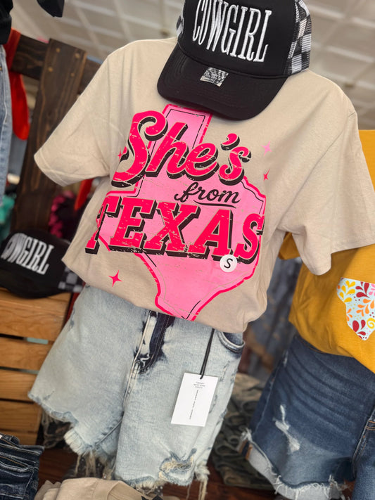 She’s From Texas Tee