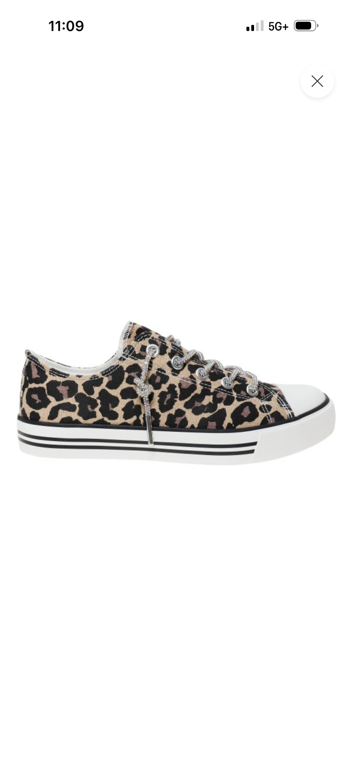 Leopard Tennis Shoe