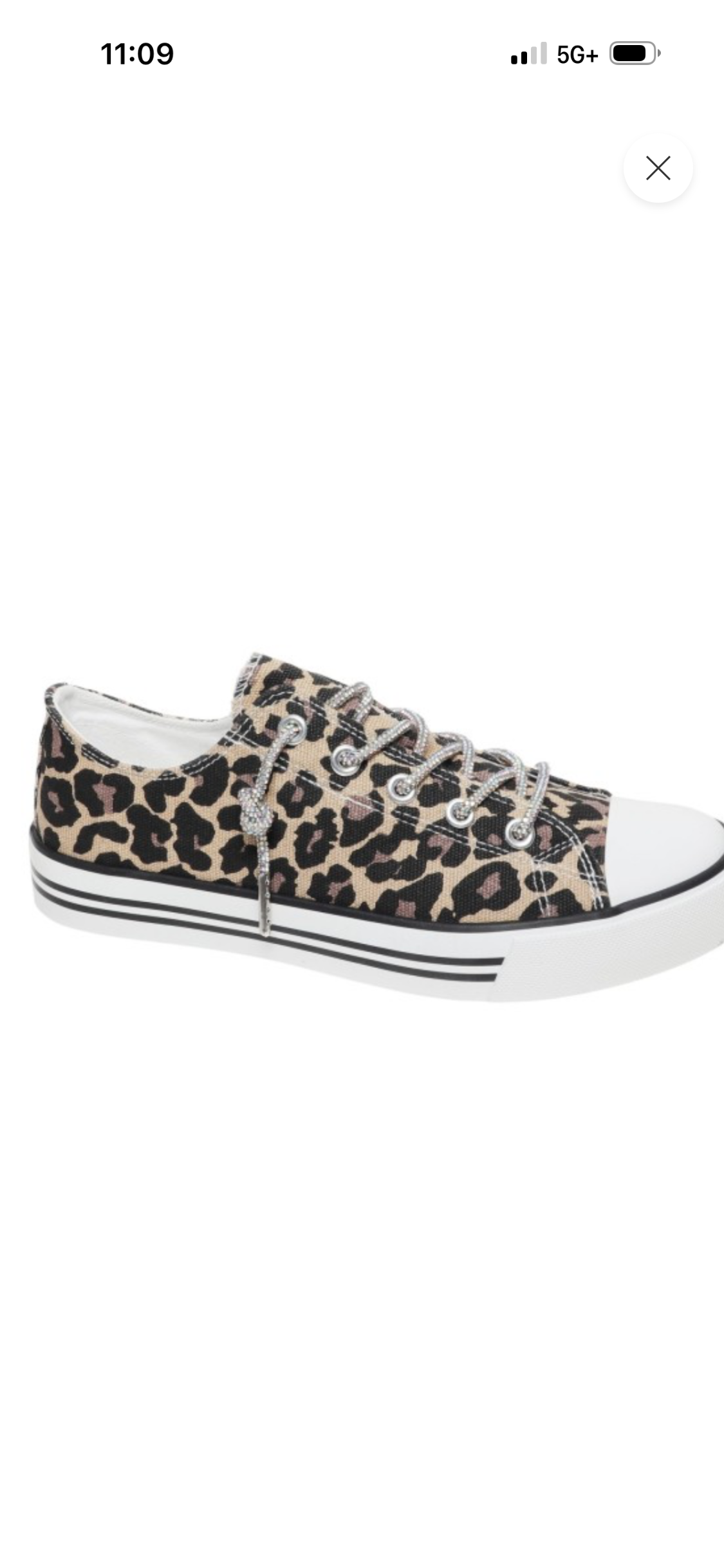Leopard Tennis Shoe
