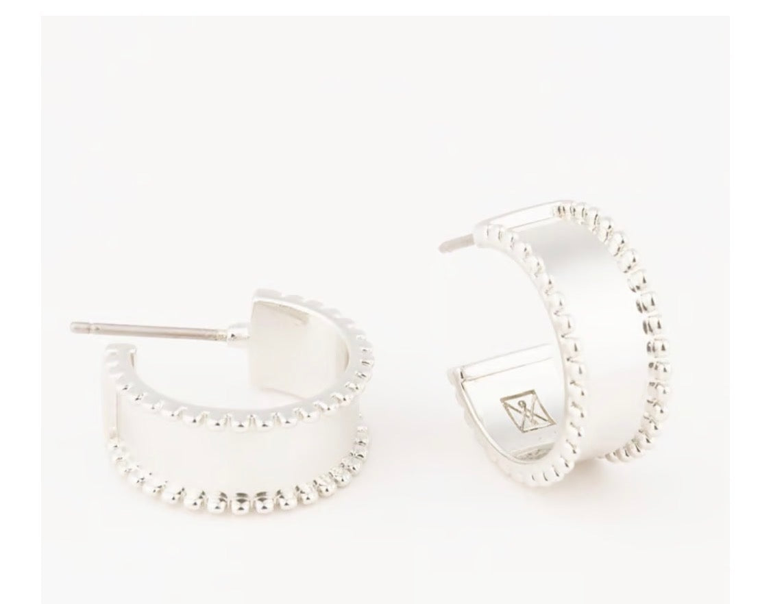 Michelle McDowell Nova Silver Luxe Earrings