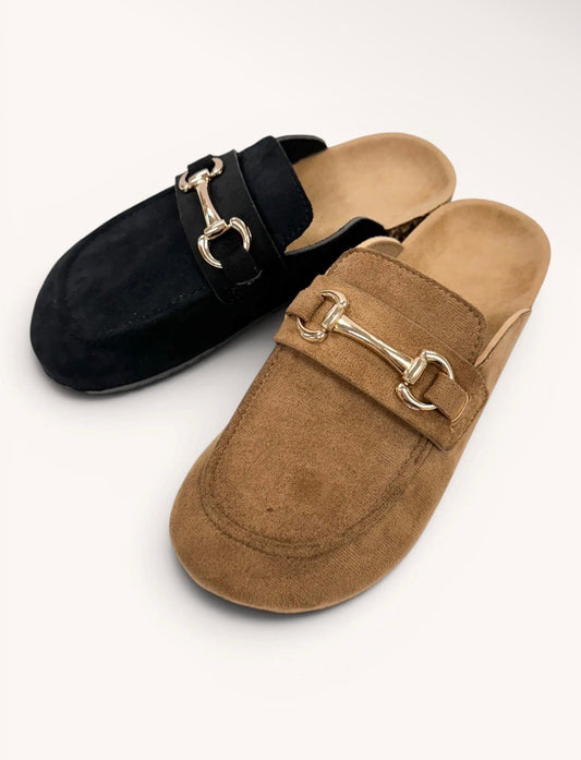 Suede Horsebit Moccasin