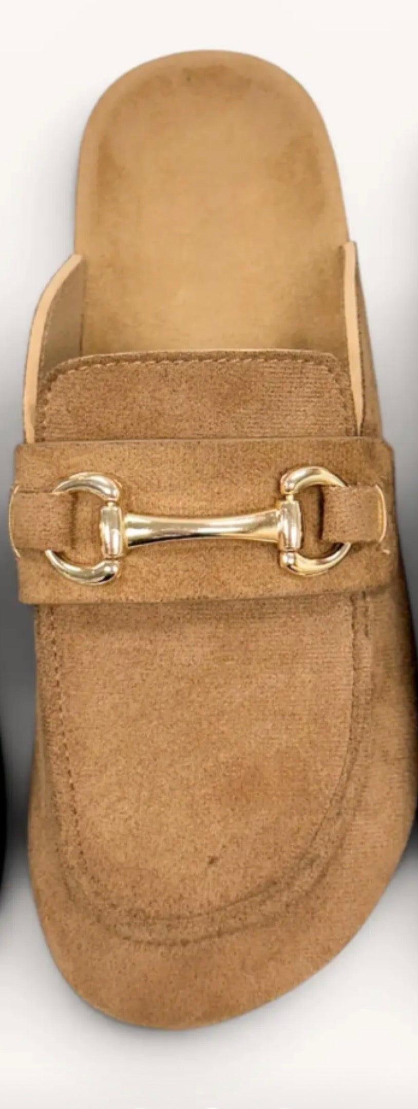 Suede Horsebit Moccasin
