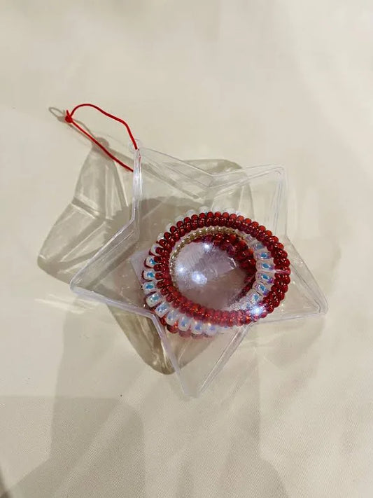 Rubber hair ties