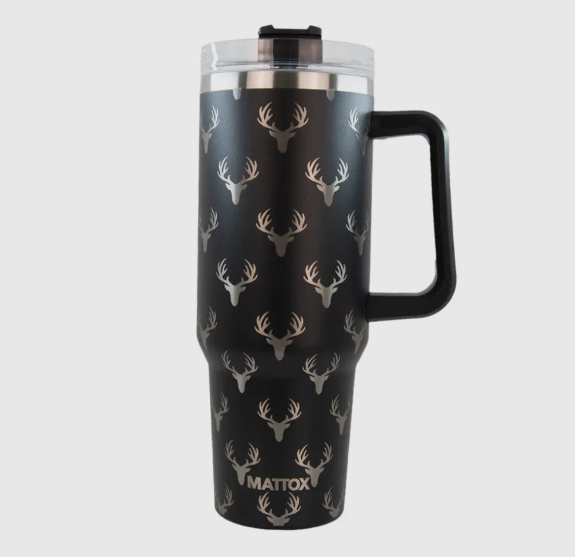 Black deer tumbler