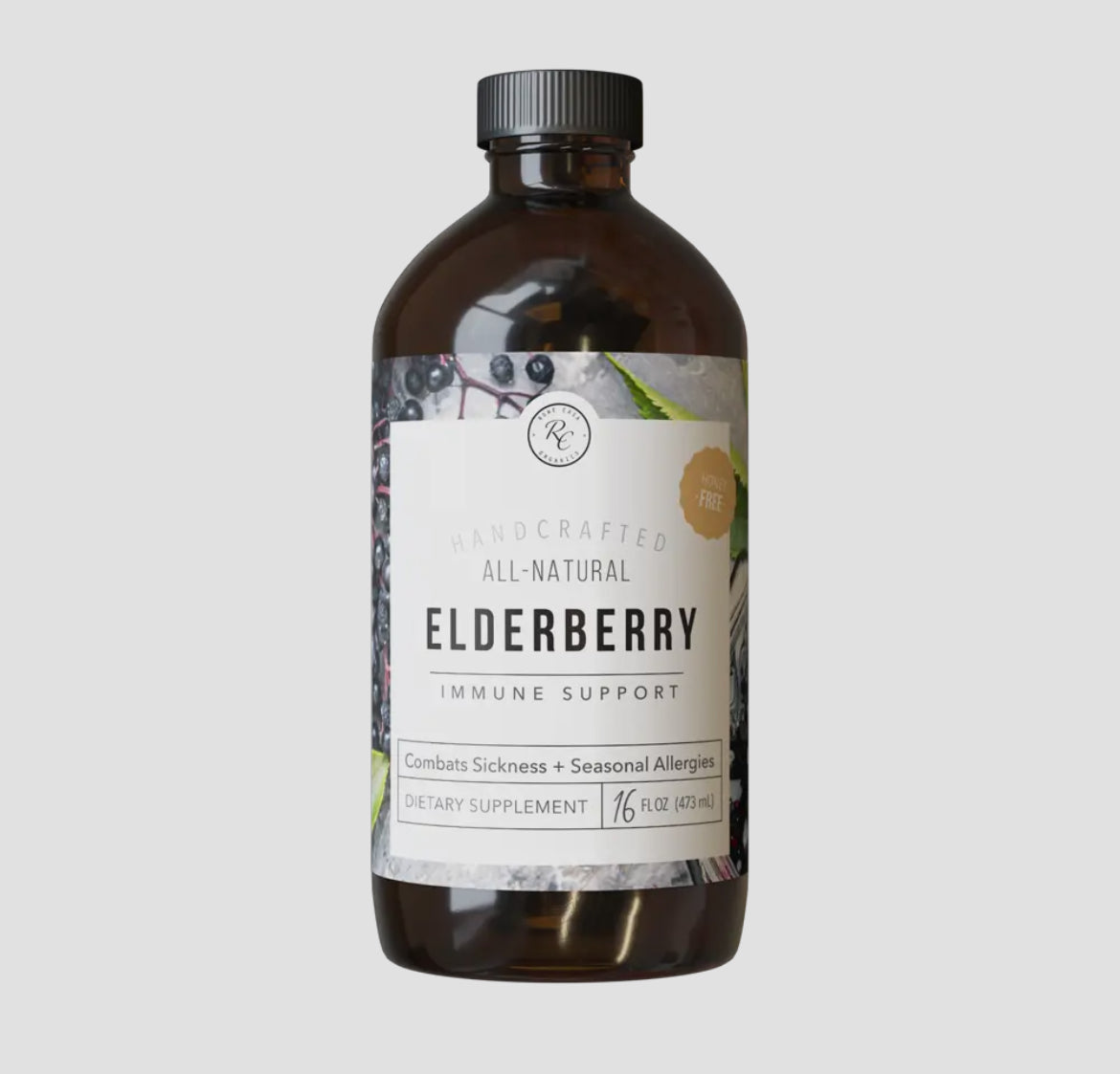 Rowe Casa ELDERBERRY IMMUNE SUPPORT HONEY FREE