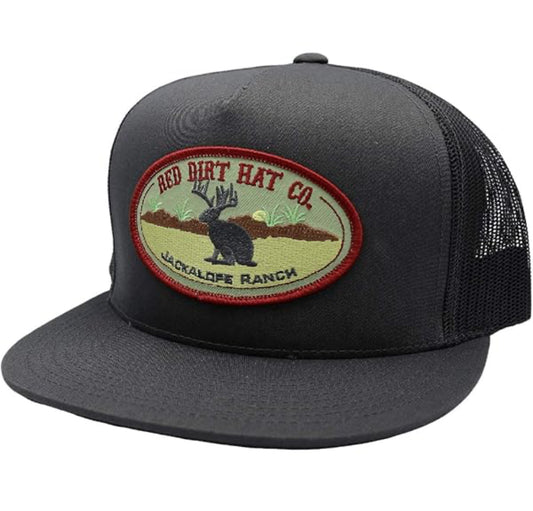 Men’s Red Dirt Cap Jackalope Ranch