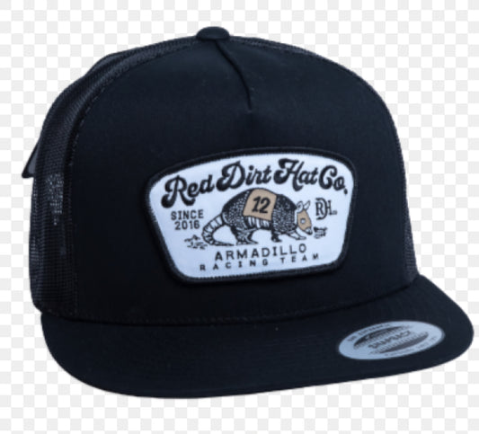 Youth Red Dirt Hat Co. armadillo racing cap