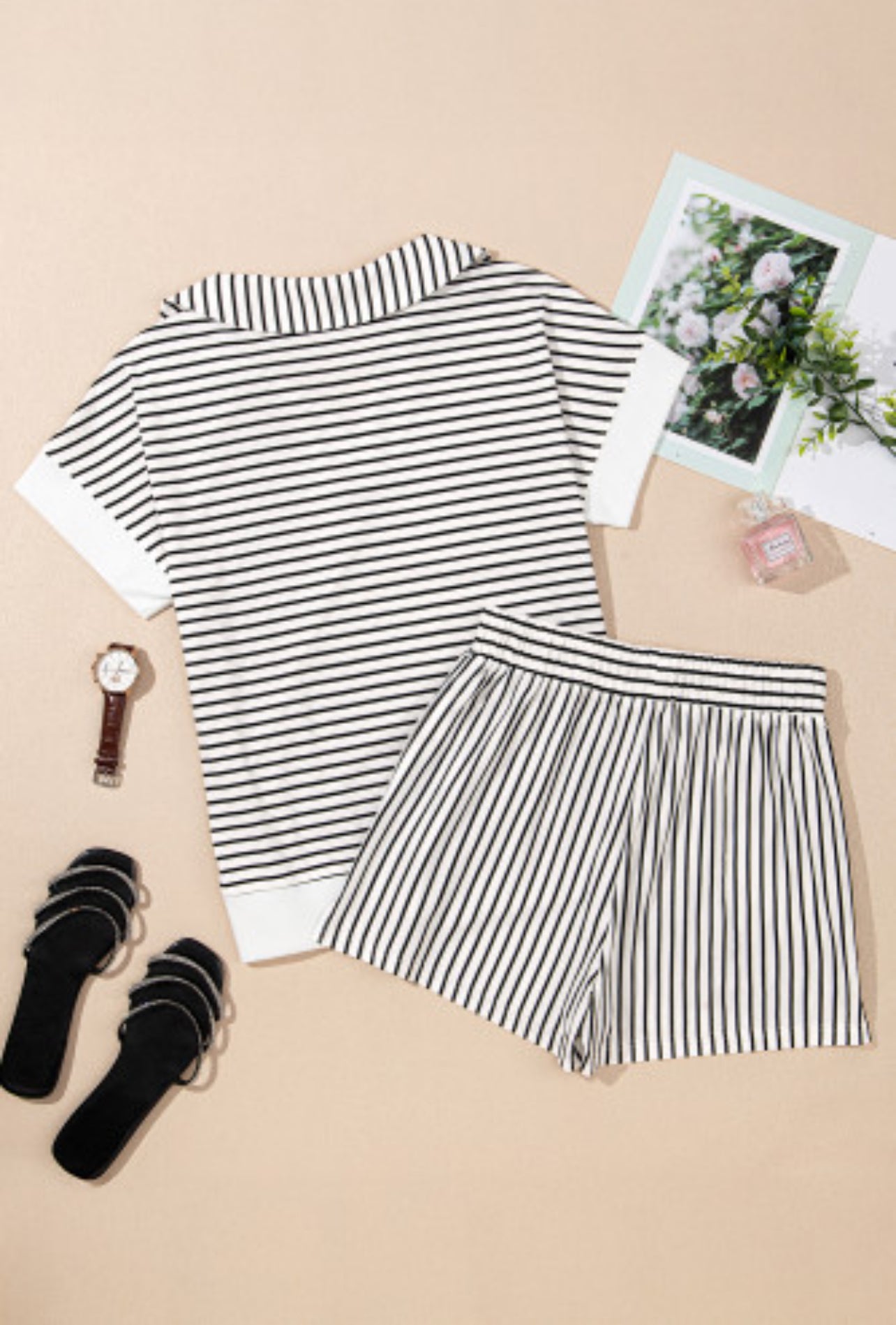 Black & White Stripe Set