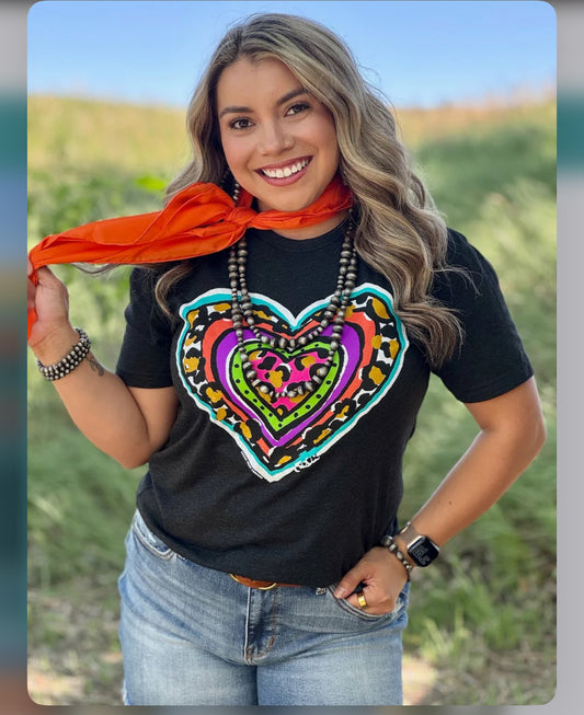 Callie’s Leopard Heart By Texas True Threads