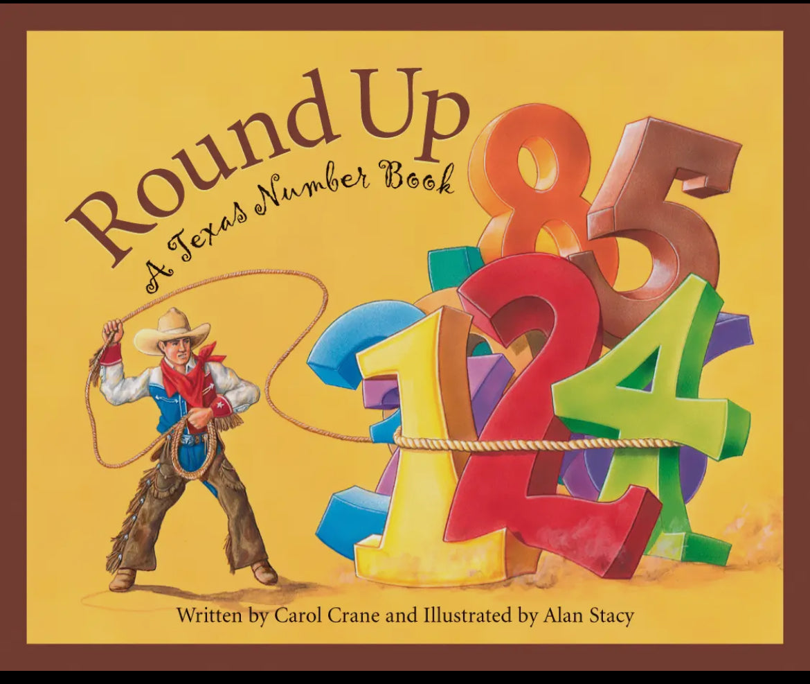 Round Up A Texas Number Children’s Book
