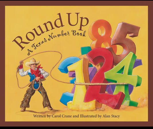 Round Up A Texas Number Children’s Book
