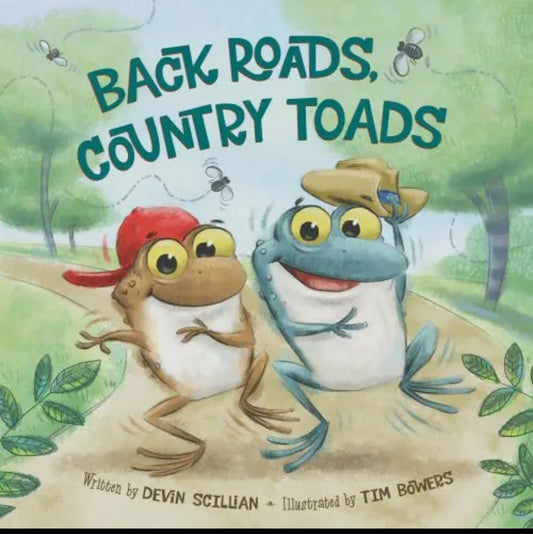 Back Roads, Country Toads Children’s book