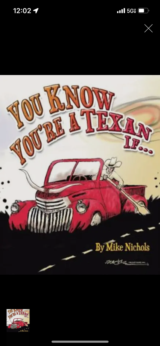 You Know You’re A Texan If…book
