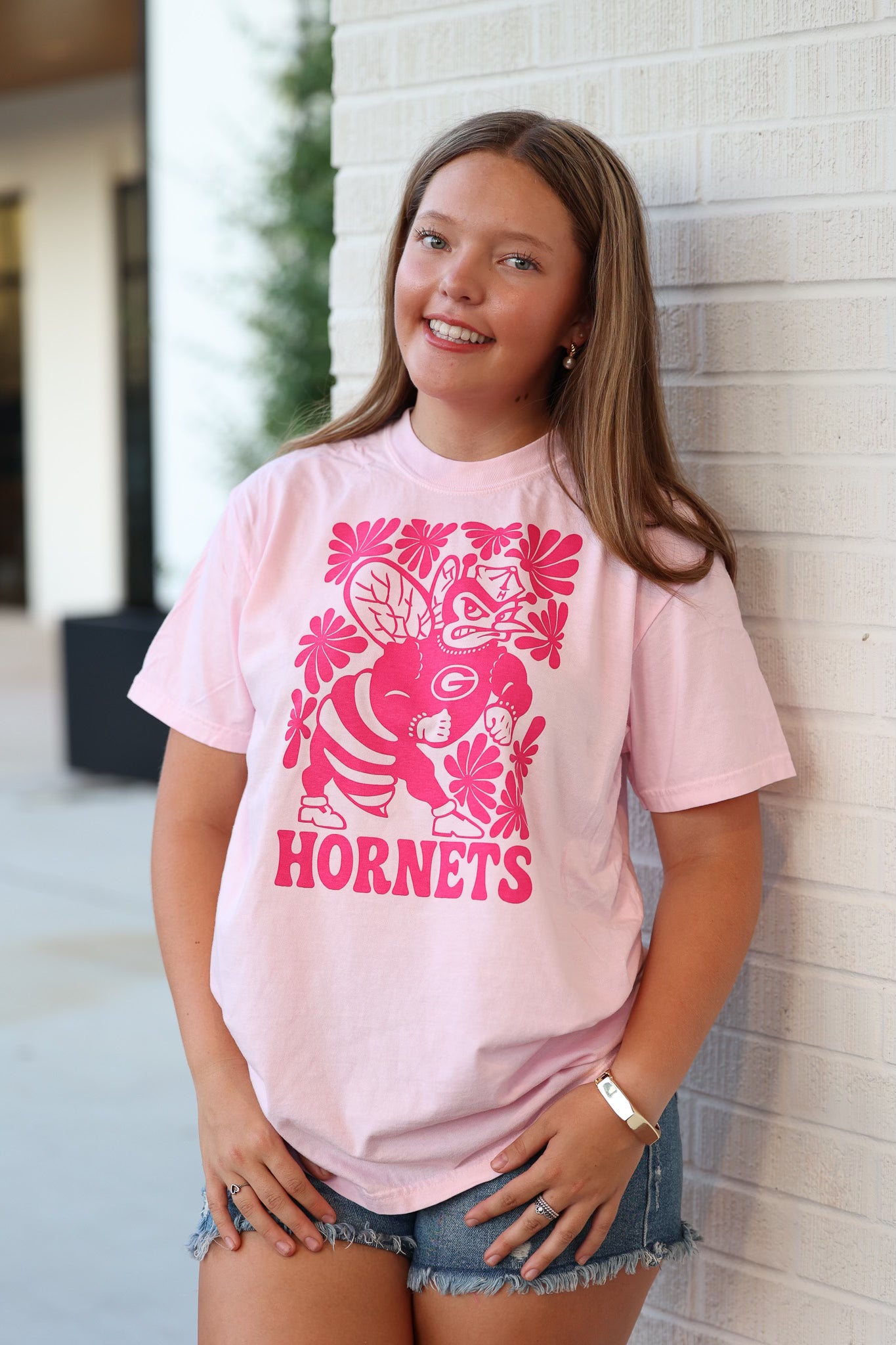 Pink Hornet Tee