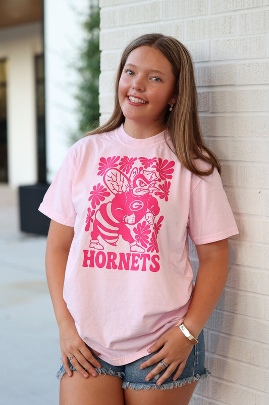 Pink Hornet Tee