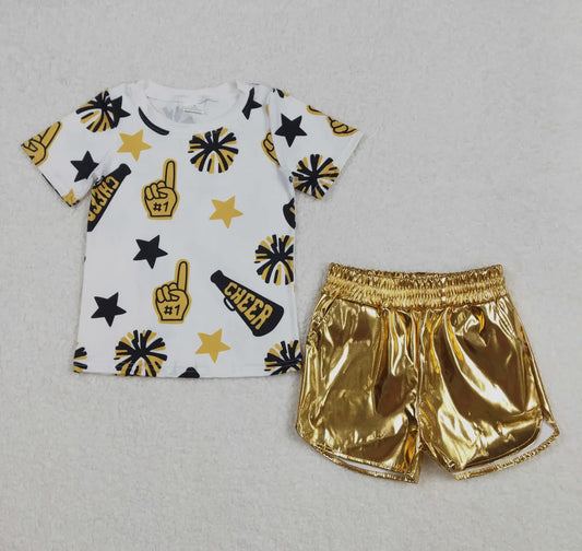 Children’s Cheer Team Gold Outfit