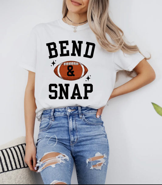 Bend & Snap Football Tee