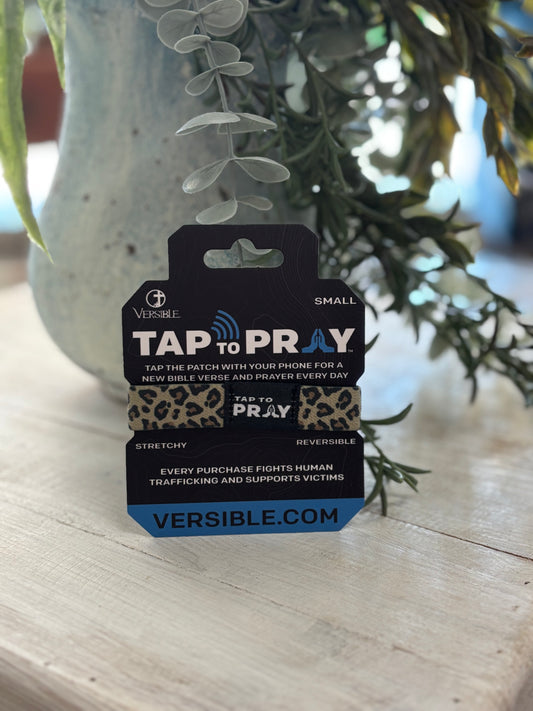 Tap To Pray Safari Leopard Bracelet