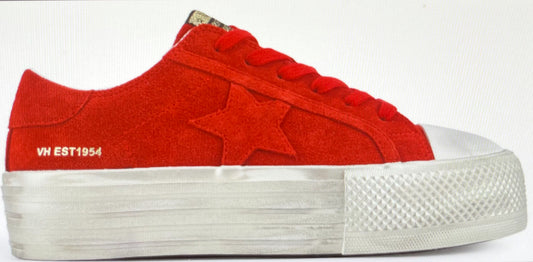 Vintage Havana Amaze 16 Red Suede Sneakers