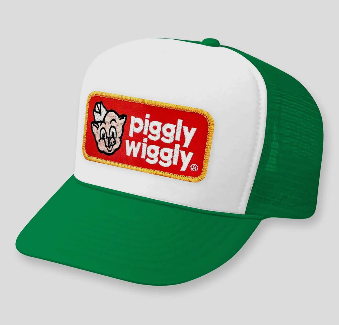 Piggly Wiggly Curved Bill Patched Hat