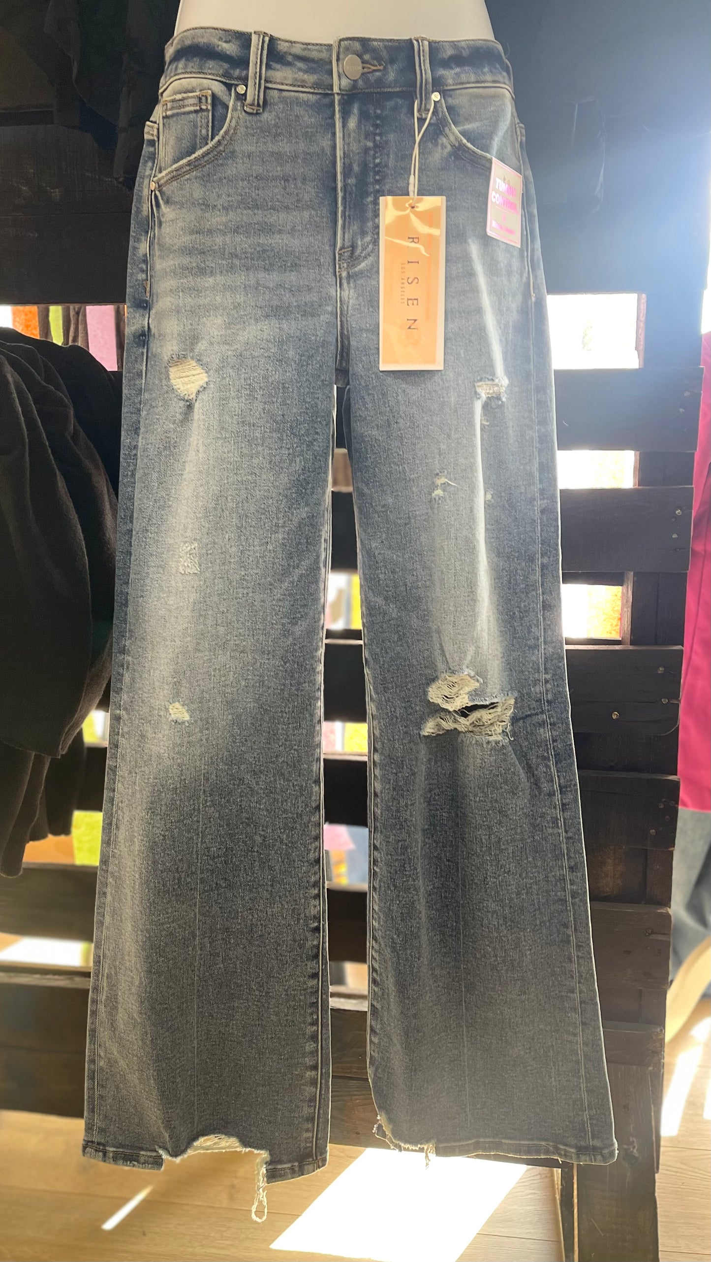 Risen Jeans Tummy Control