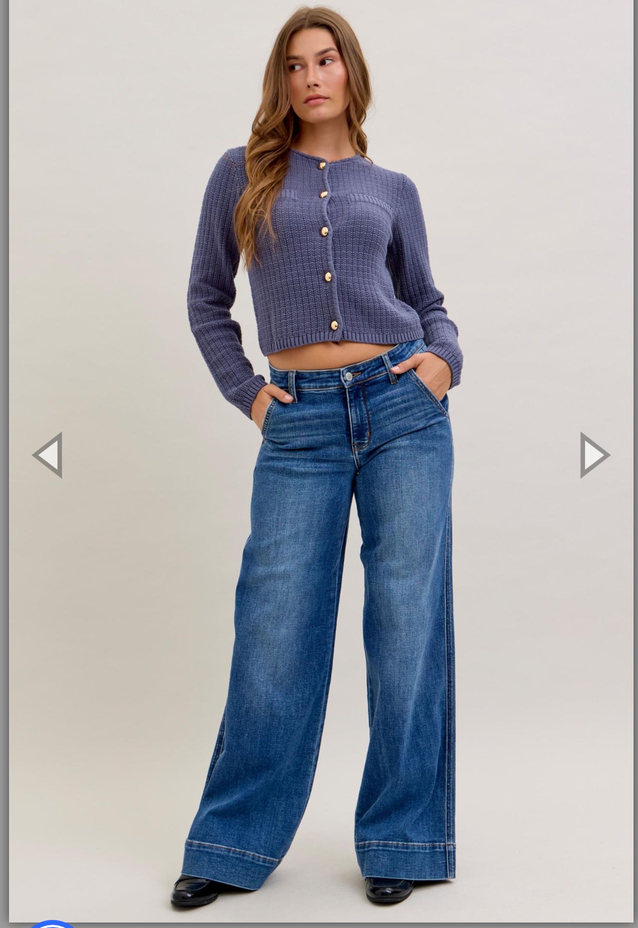 Judy Blue Trousers Retro Wide