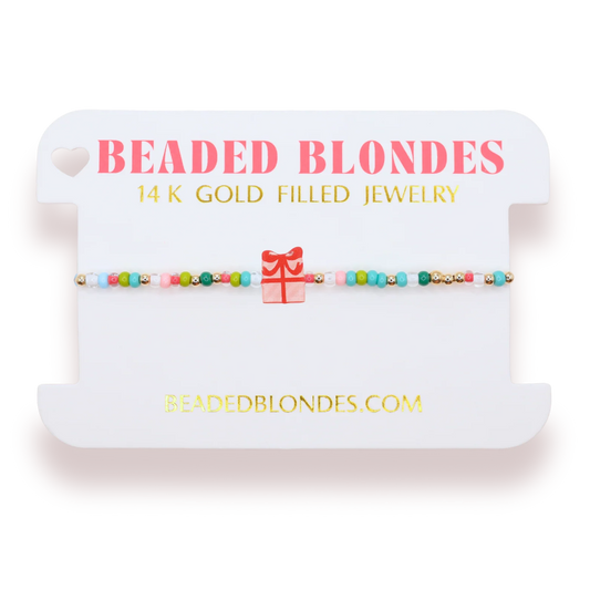 Beaded Blondes Bracelet Christmas Present
