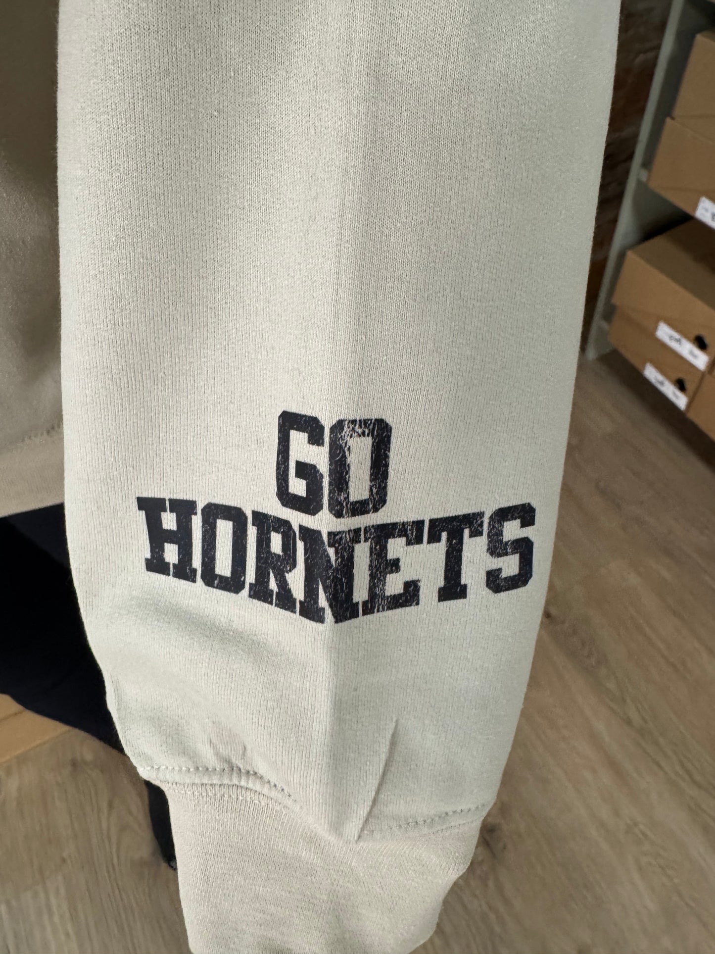 Hornet Sweatshirt with Sleeve Detailing