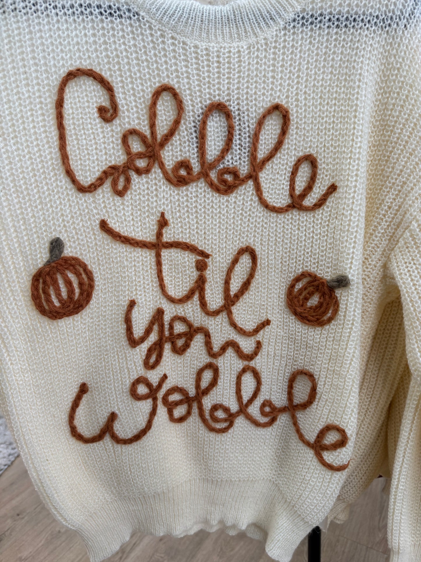 Gobble Til You Wobble Sweater
