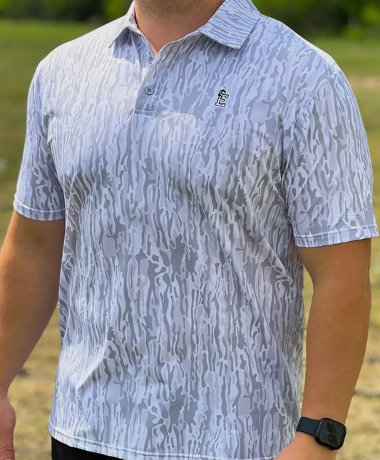 Men’s White Ranch Golf Polo