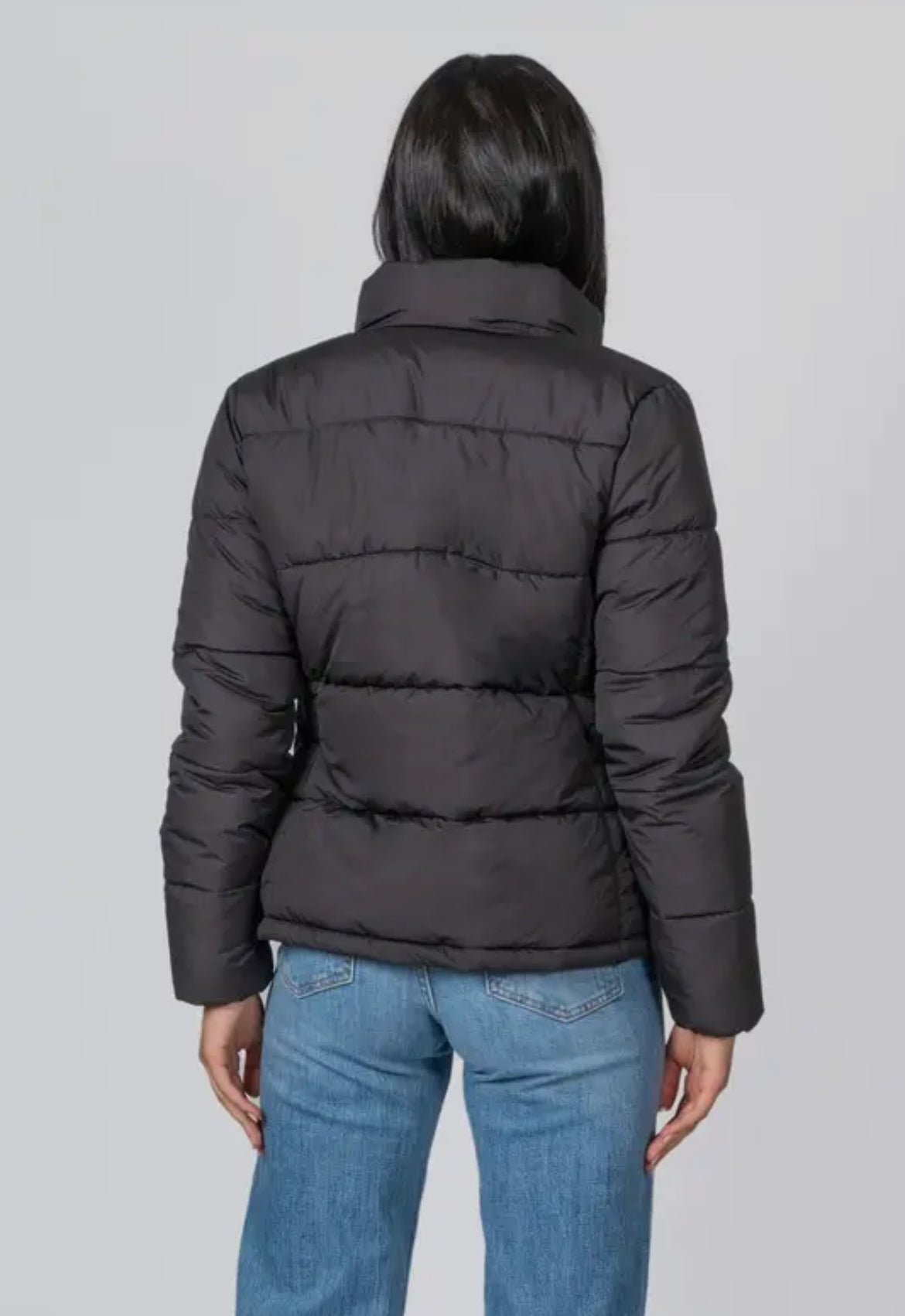 Plus Size Poly Cozy Lined Puffer Jacket
