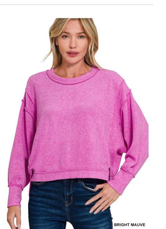Oversized Hot Pink Sweater