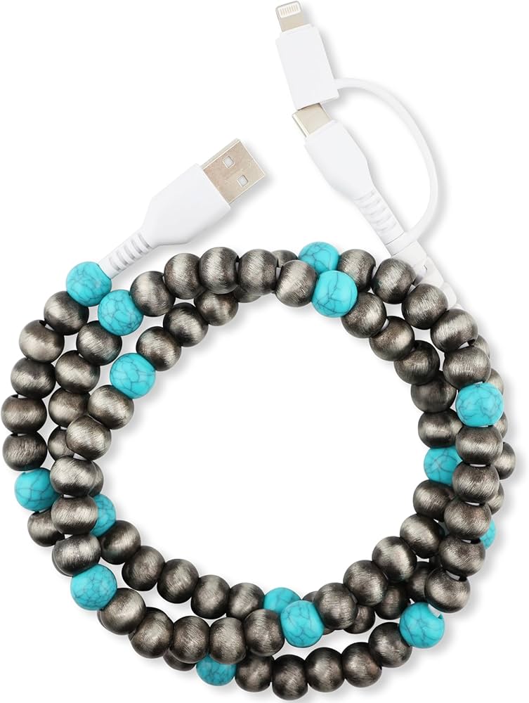 Beaded Phone Chargers