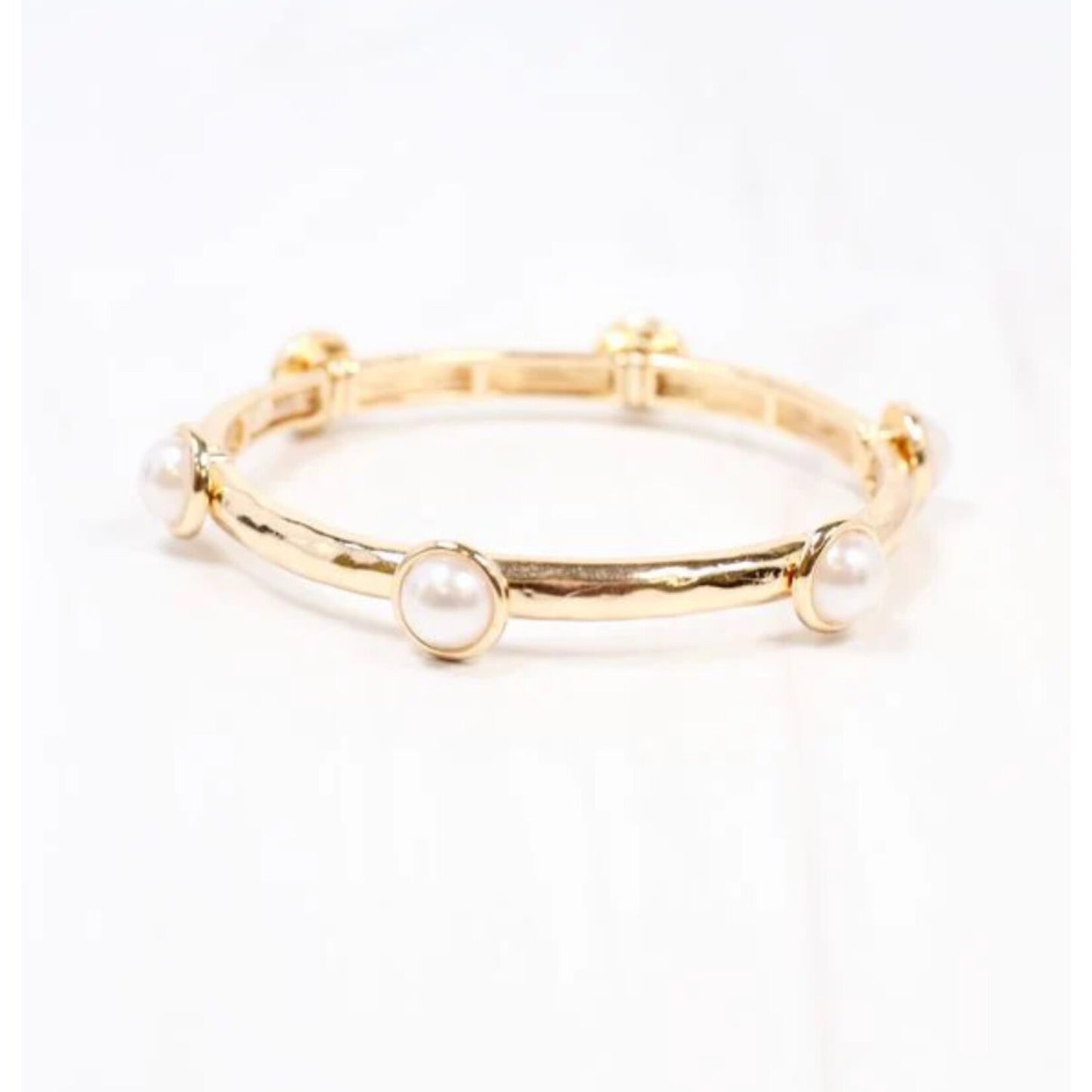Gold Pearl Bracelet