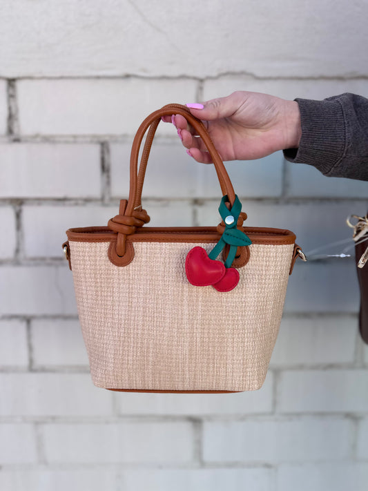 Emperia Tan Hand Back With Crossbody Attachment