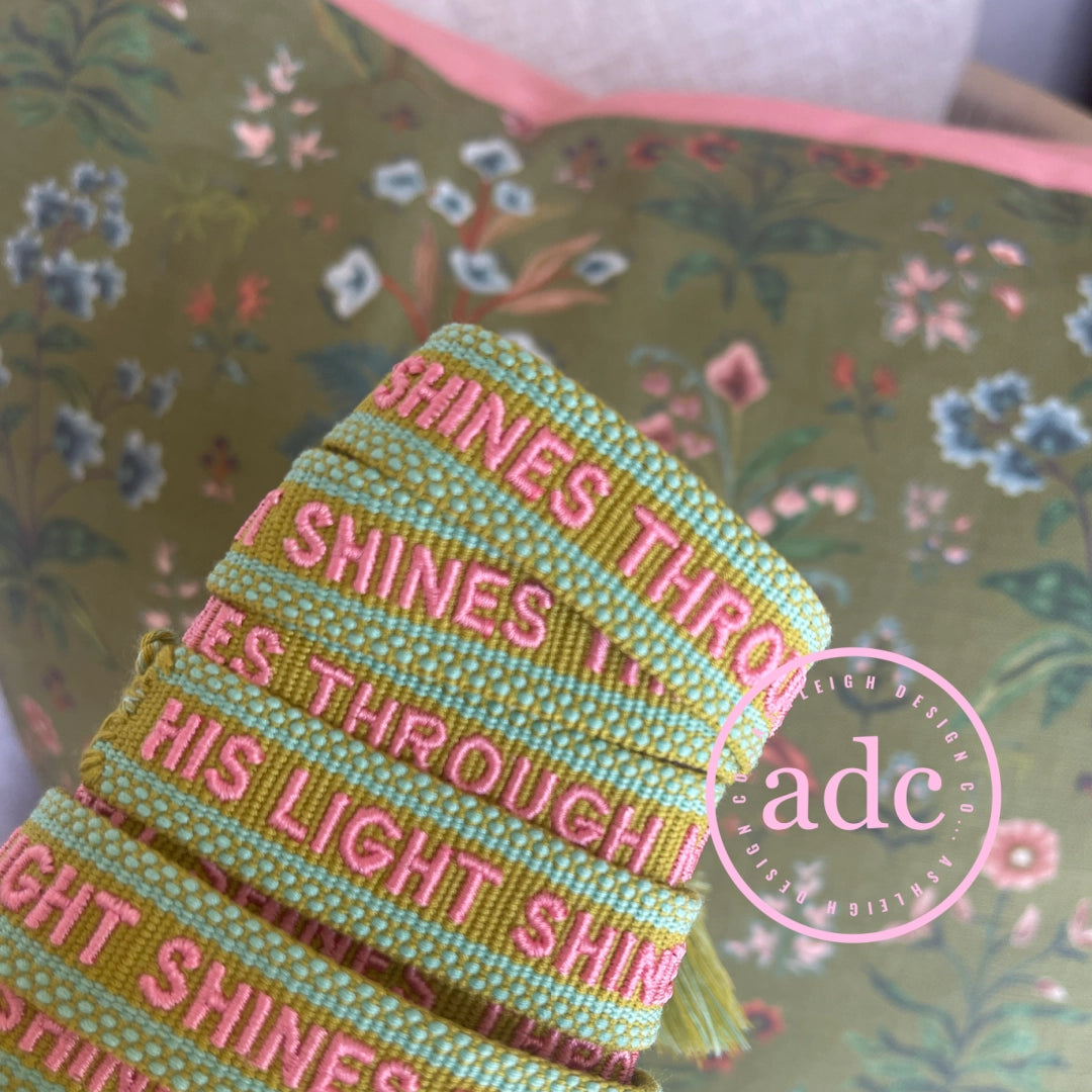ADC His Light Shines Through Me Bracelet