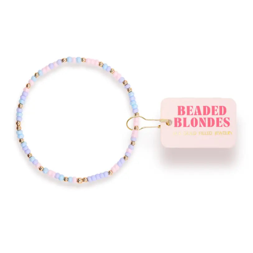 Beaded Blondes Waterfall Bracelet