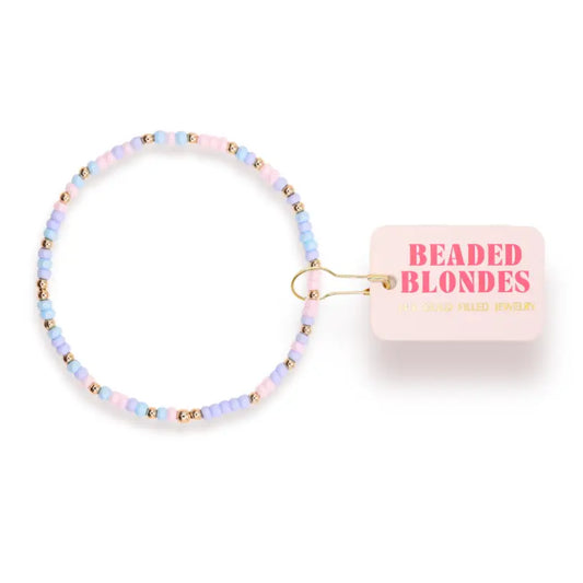 Beaded Blondes Waterfall Bracelet