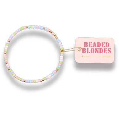 Beaded Blondes Spring Bracelet