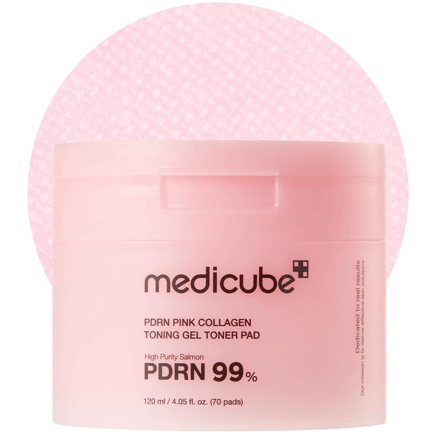 Medicine Pink Collagen Toning Gel Toner Pads
