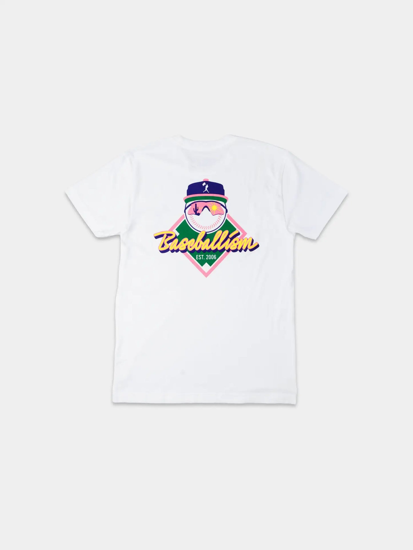 Baseballism Youth Boys Happy Place Tee